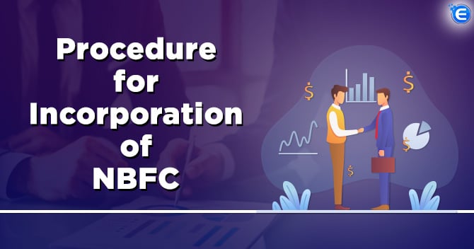Incorporation of NBFC