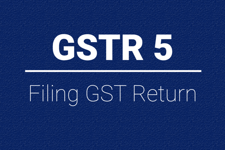 GSTR-5