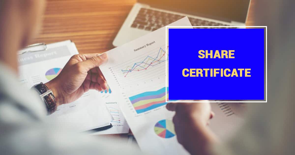 Share Certificate Requirement and Procedure to Issue - Enterslice