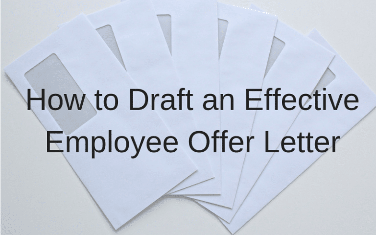 How to Draft an Effective Employee Offer Letter