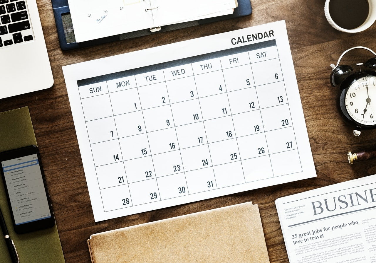 Corporate Compliance Calendar for the year 2019