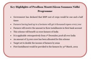 Pradhan Mantri Kisan Samman Nidhi