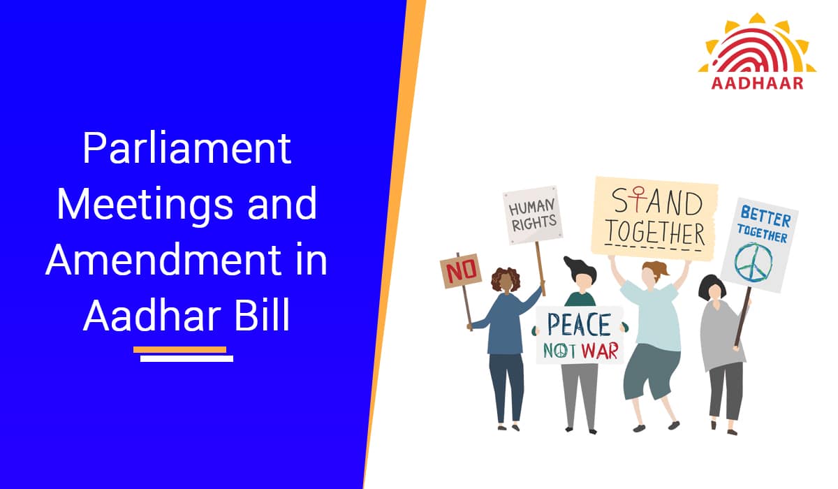 amendment in aadhar bill