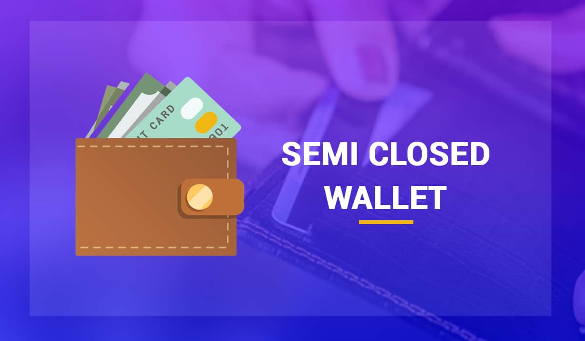 Semi Closed Wallet