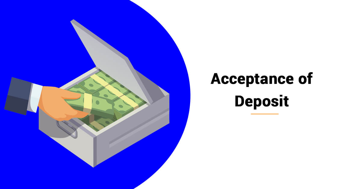 Acceptance of Deposits from Members