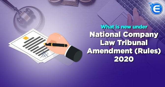 NCLT Amendment Rules 2020