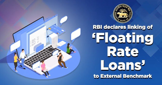 rbi declares linking of floating rate loans