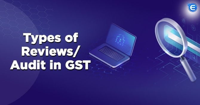 Checklist of Different Types of Reviews / Audit in GST