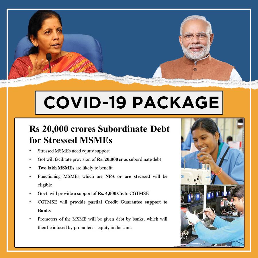 Covid-19 Relief Package for msme
