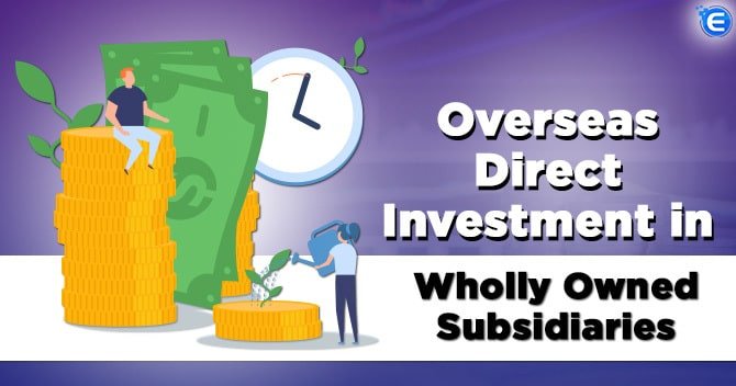 Overseas Direct Investment in Wholly Owned Subsidiaries