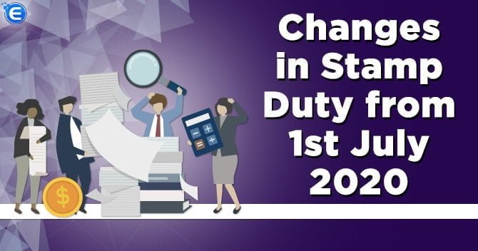 Changes in Stamp Duty from 1st July 2020