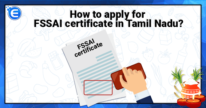 FSSAI certificate in Tamil Nadu