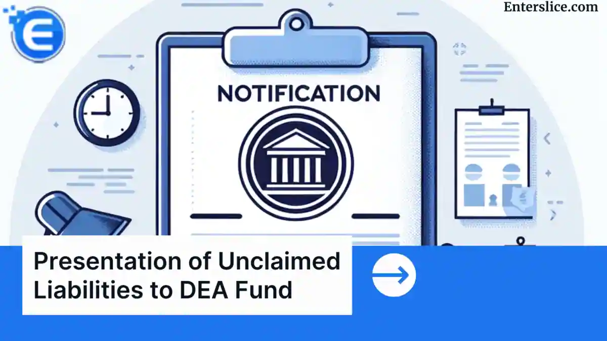 RBI Notification: Presentation of Unclaimed Liabilities to DEA Fund