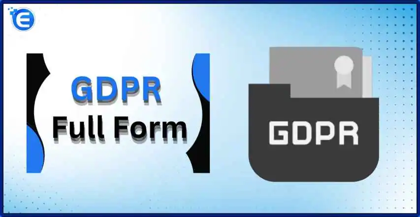 GDPR Full Form