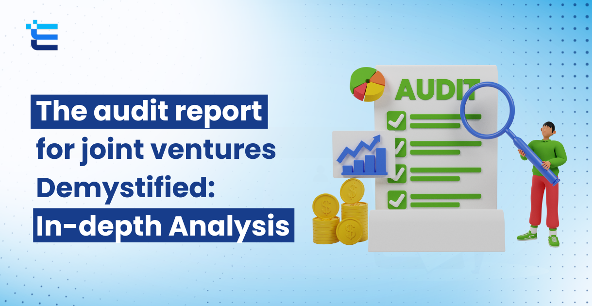 The audit report for joint ventures