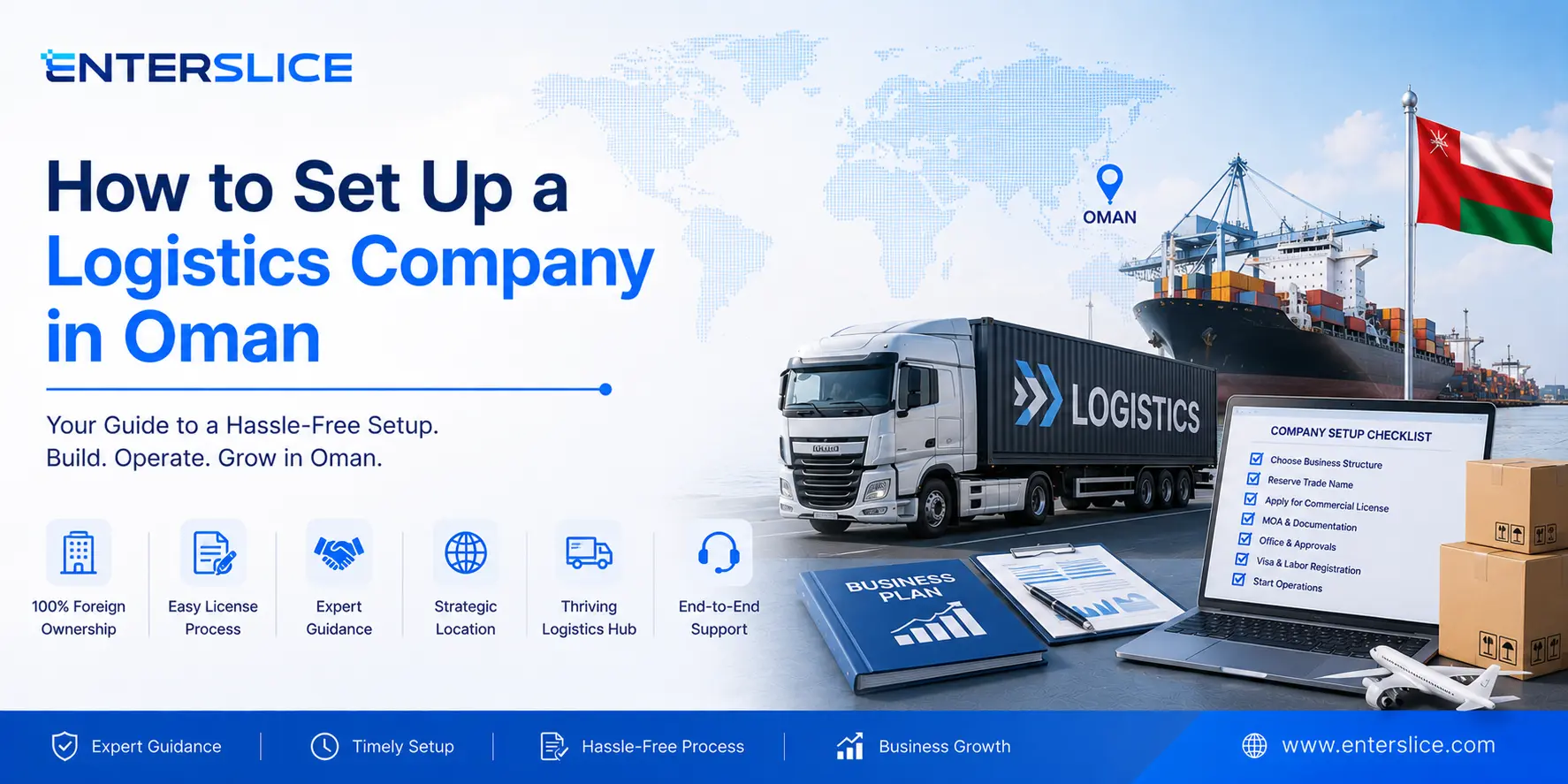 How to Set Up a Logistics Company in Oman